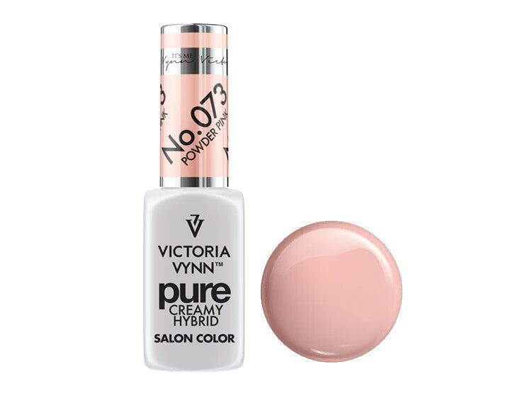 Victoria Vynn hibridinis nagų lakas 073 Powder Pink PURE, 8 ml