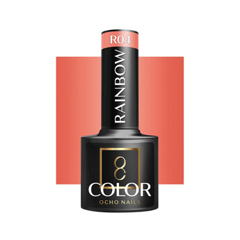 OCHO NAILS Gēla nagu laka Rainbow R04, 5 g