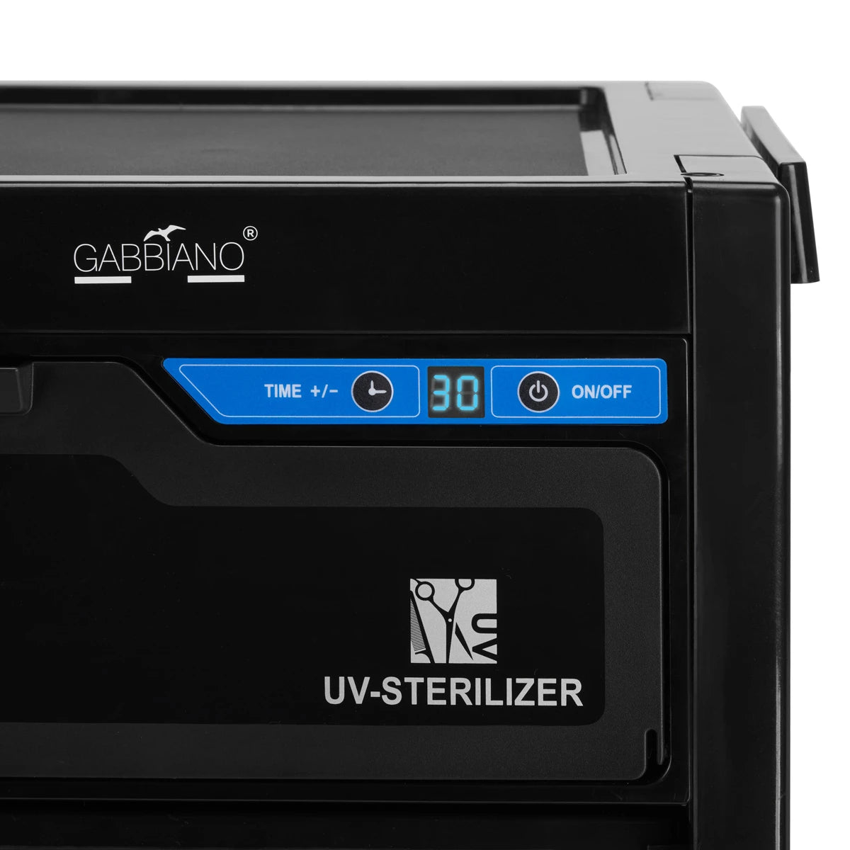 Gabbiano Frizētavas ratiņi ar UV sterilizatoru 68UV, melni