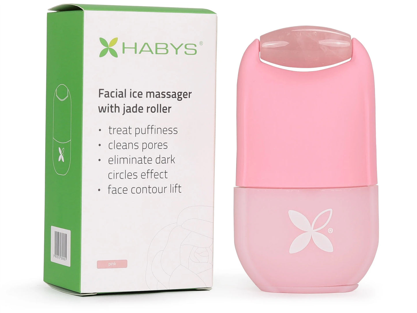 Ledus sejas masieris ar akmeni, rozā M