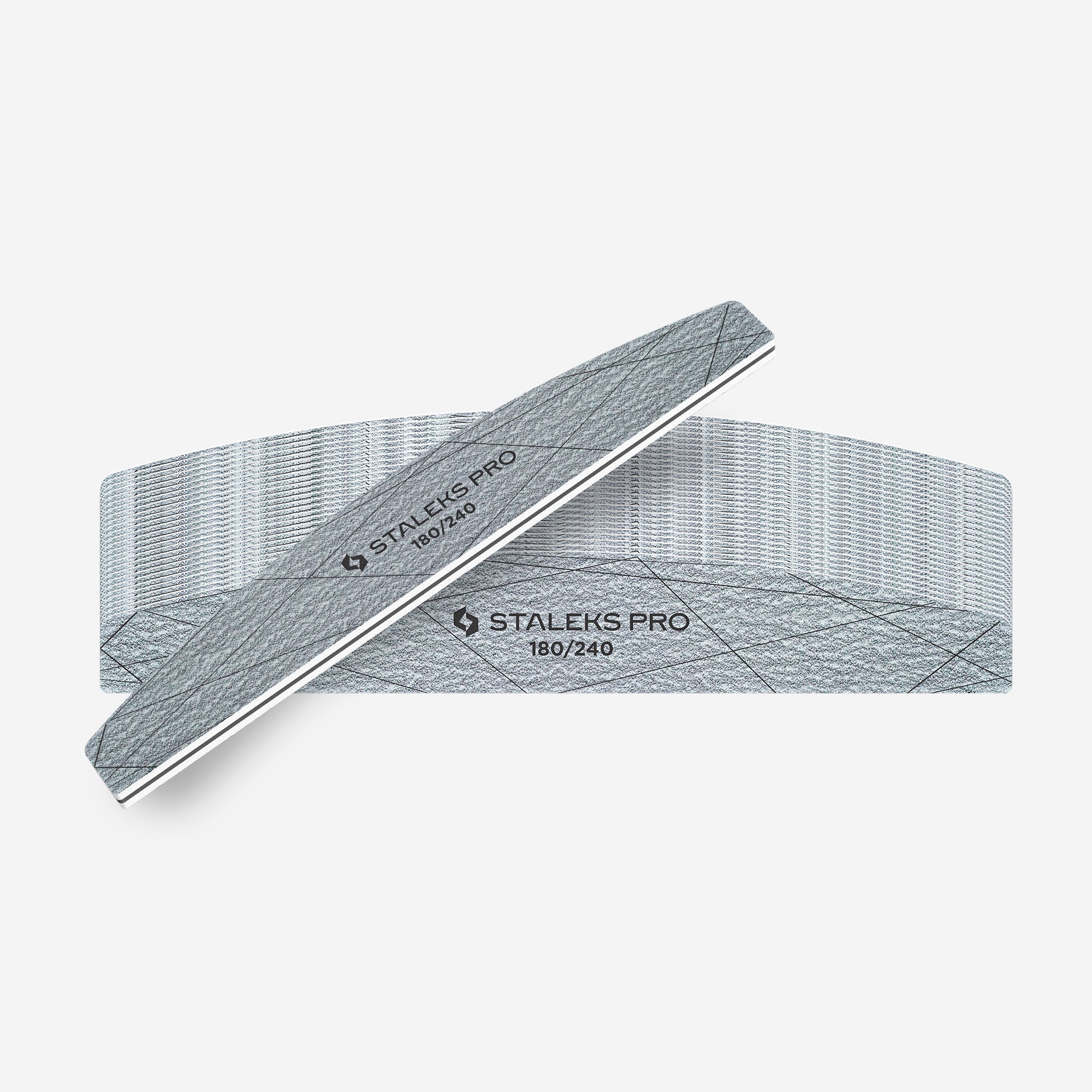 Staleks SMART 40 Pūķa formas minerāla nagu vīle, 180/240 grit, 25 gab.