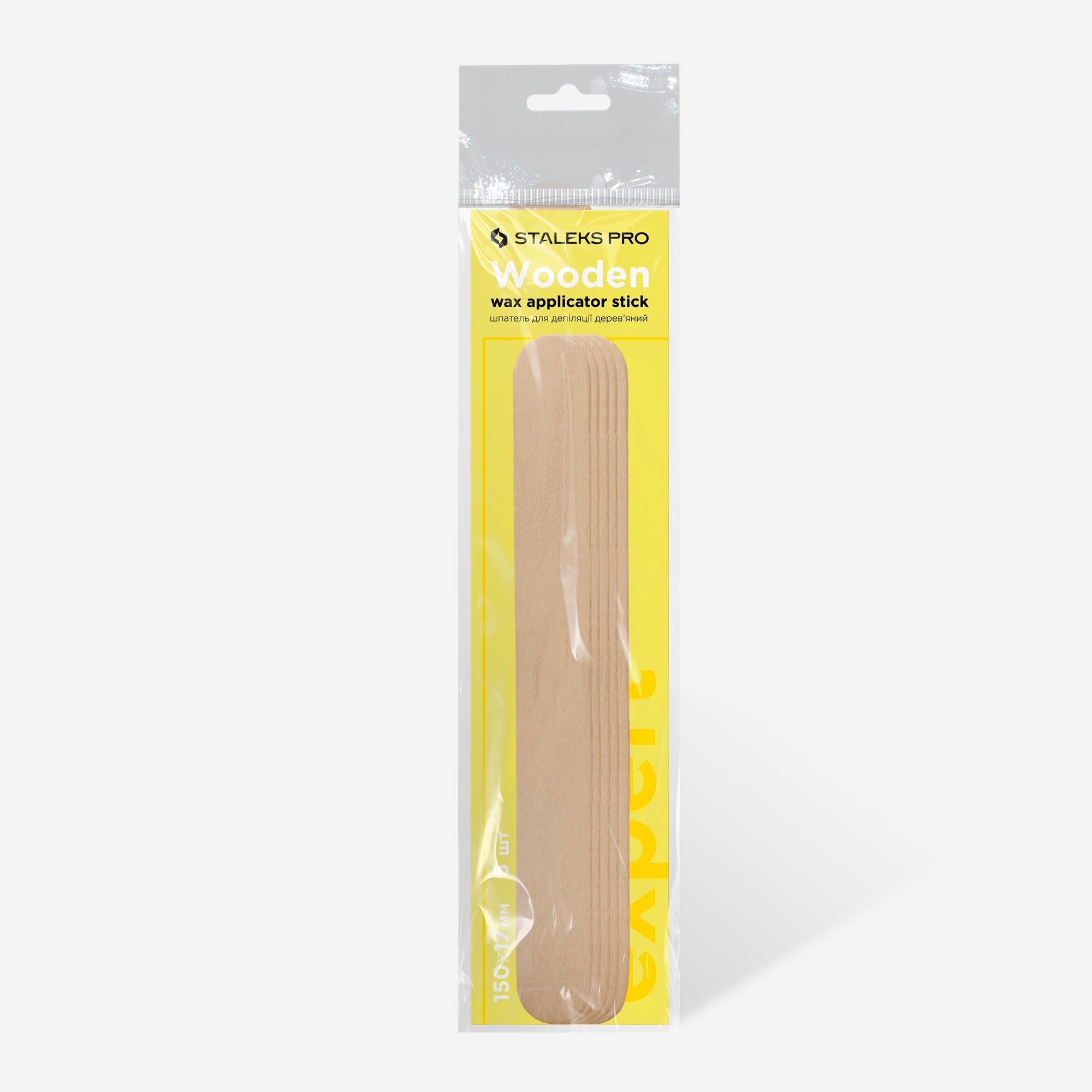 STALEKS EXPERT Bâtonnet applicateur de cire en bois, 150x17 mm (5 pcs)