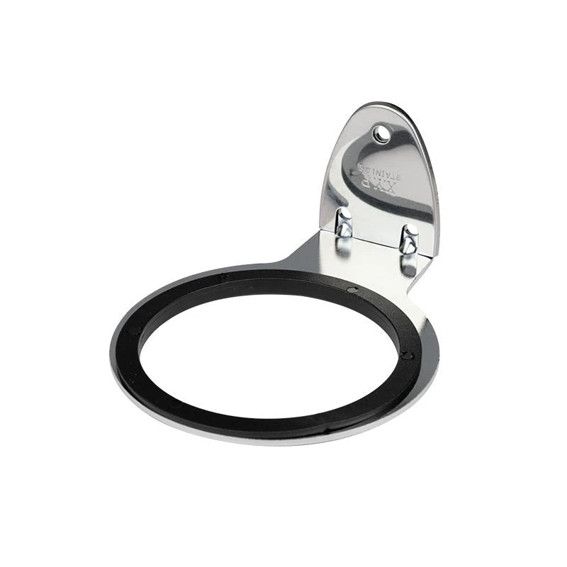 Wall-mounted holder for a hair dryer q96 chrome