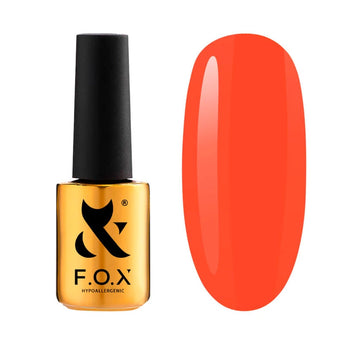 F.O.X Gēla nagu laka Spectrum 036 Gold, 7 ml