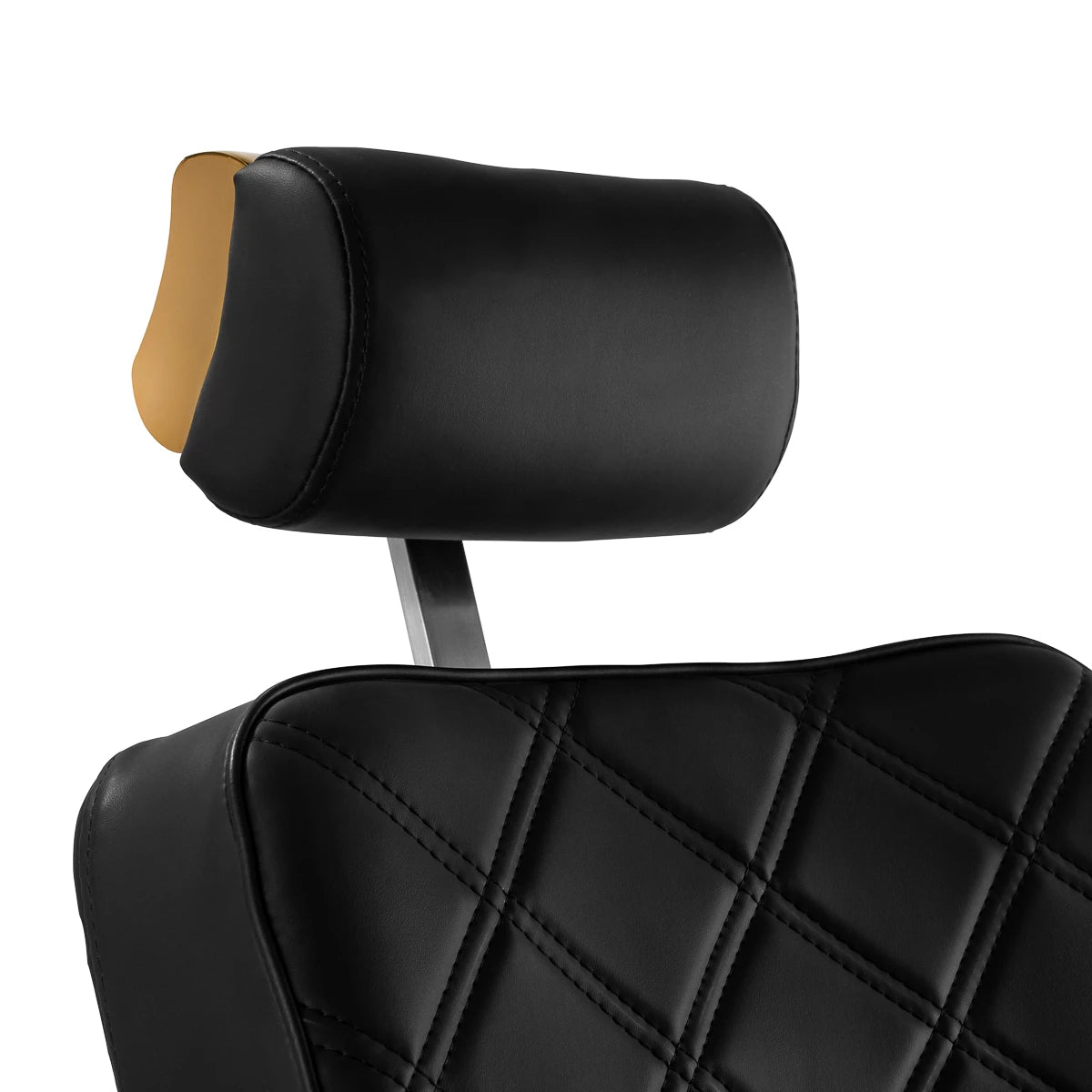 Barber Chair Gabbiano Leonardo Gold Black