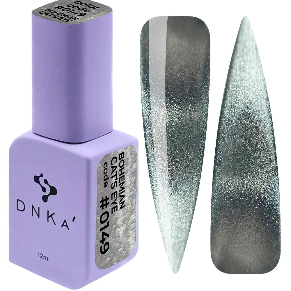 COLOR GEL POLISH CAT`S EYE "DNKa", 12 ml #0016 BOHEMIAN