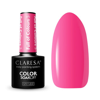 Claresa hibridinis nagų lakas Full of colours 3, 5g