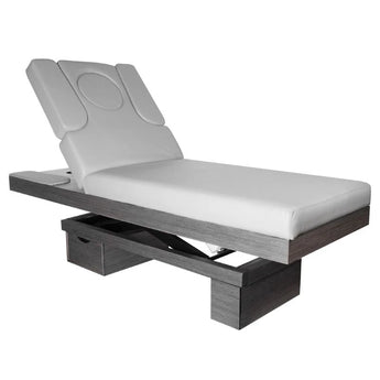 AZZURRO SPA-Kosmetikliege 815B beheizt, hellgrau
