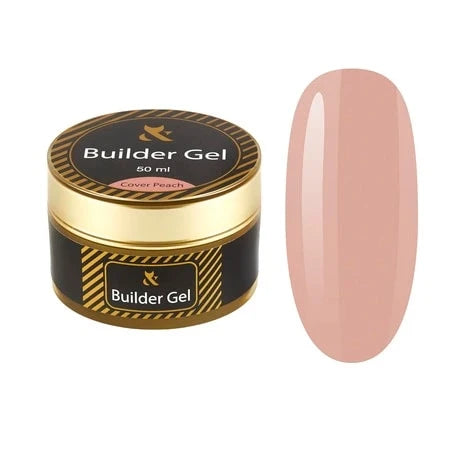 F.O.X Opbouwgel Cover Peach, 50 ml