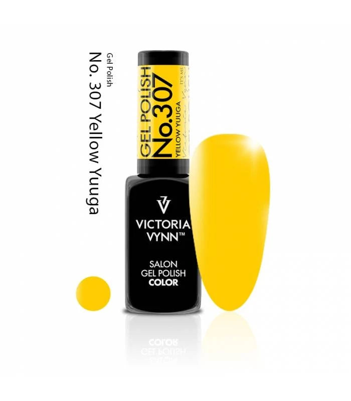 vernis gel 307 jaune Yuuga GP 8ml