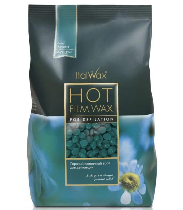ItalWax Karsts plēves vasks granulās, azulēns, 500 g