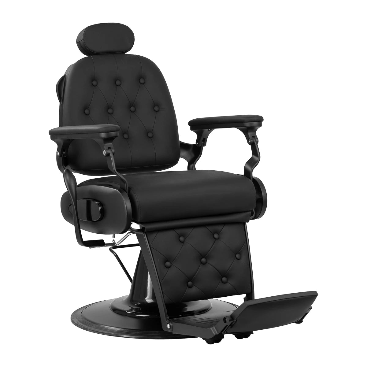 Gabbiano barber chair Francesco V2 Black