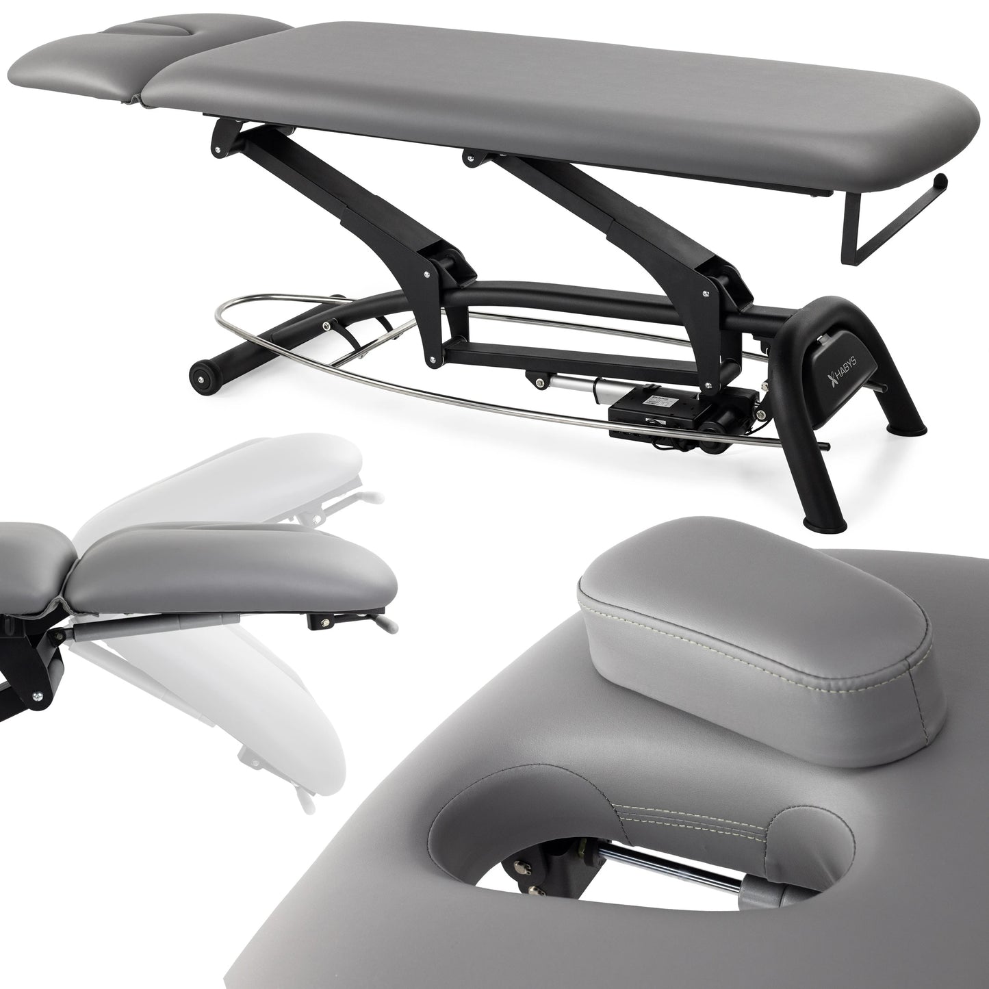 Agila 2 Elektrische Therapieliege Soft Touch K622, Grau