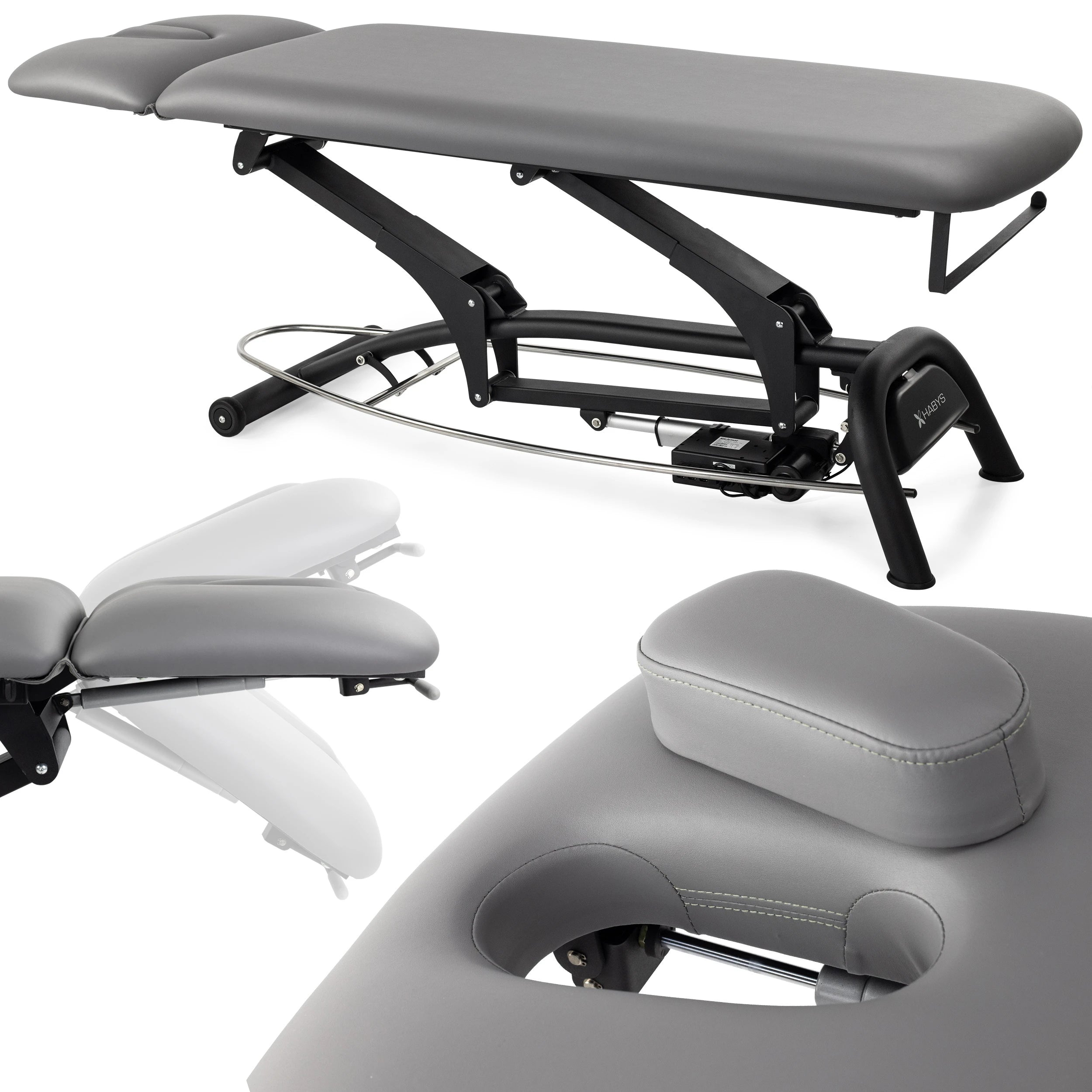 Agila 2 Elektrische Therapieliege Soft Touch K622, Grau