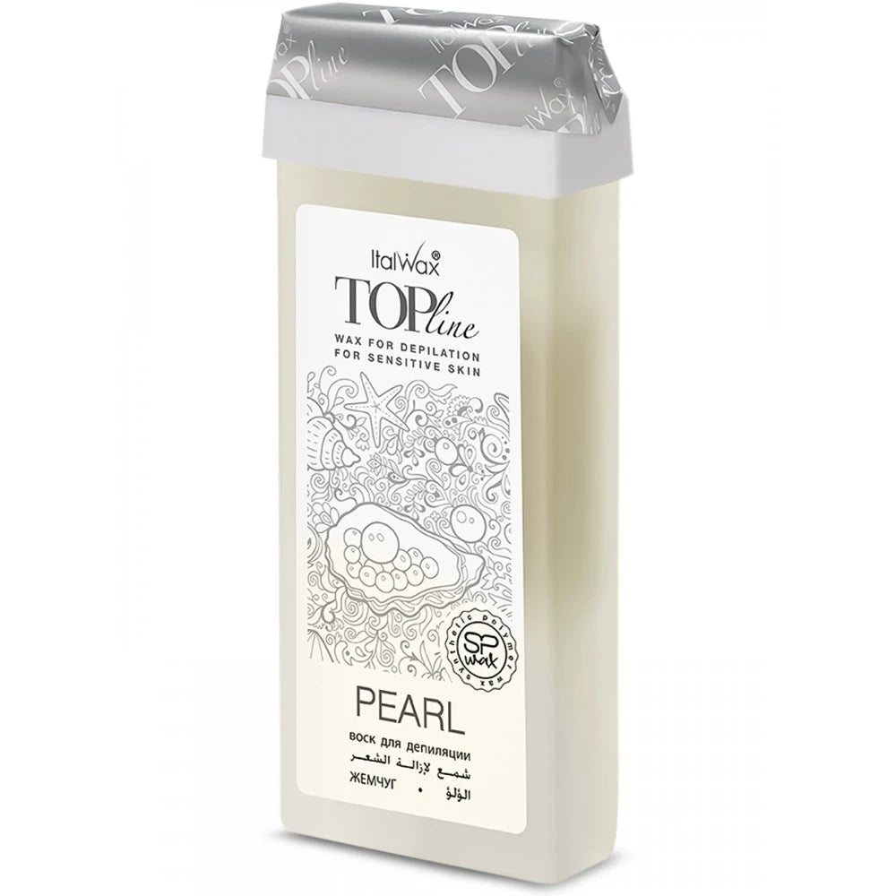 ItalWax Epilācijas vasks kartridžā TOPline PEARL, 100 ml