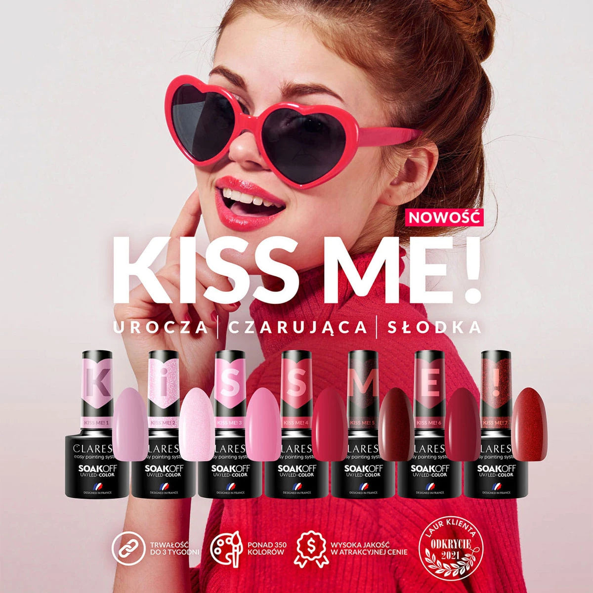 CLARESA Kiss Me! 6 -5g
