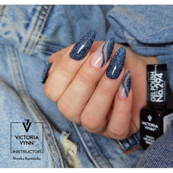 Victoria Vynn Gēla nagu laka 294 Anthracite Sadr GP, 8 ml (In Space)
