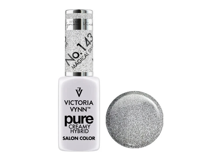 Victoria Vynn Gēla nagu laka 143 Magical silver PURE, 8ml
