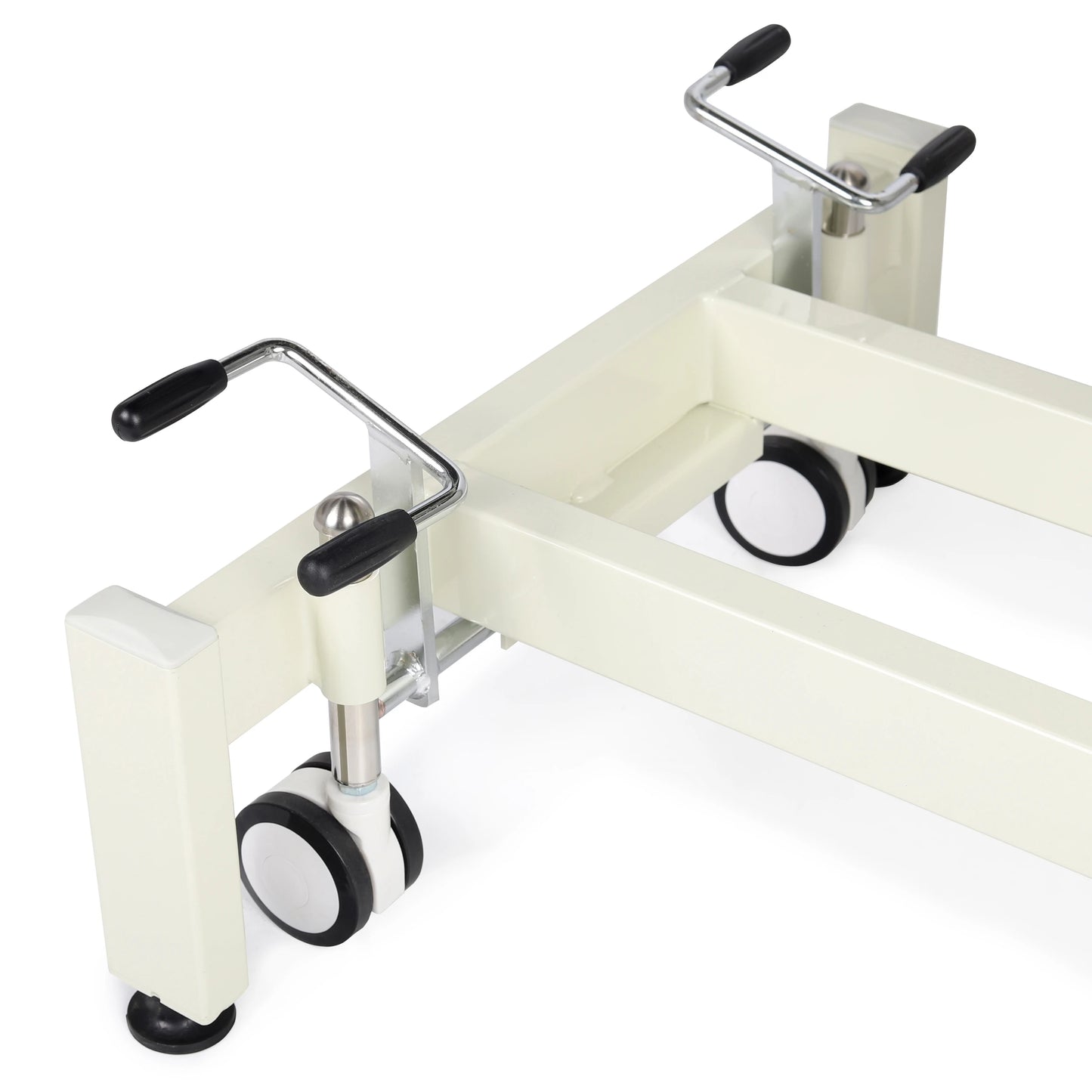 Ultima H3 Elektrische Therapieliege, hydraulische Verstellung, Rollen, PVC grau