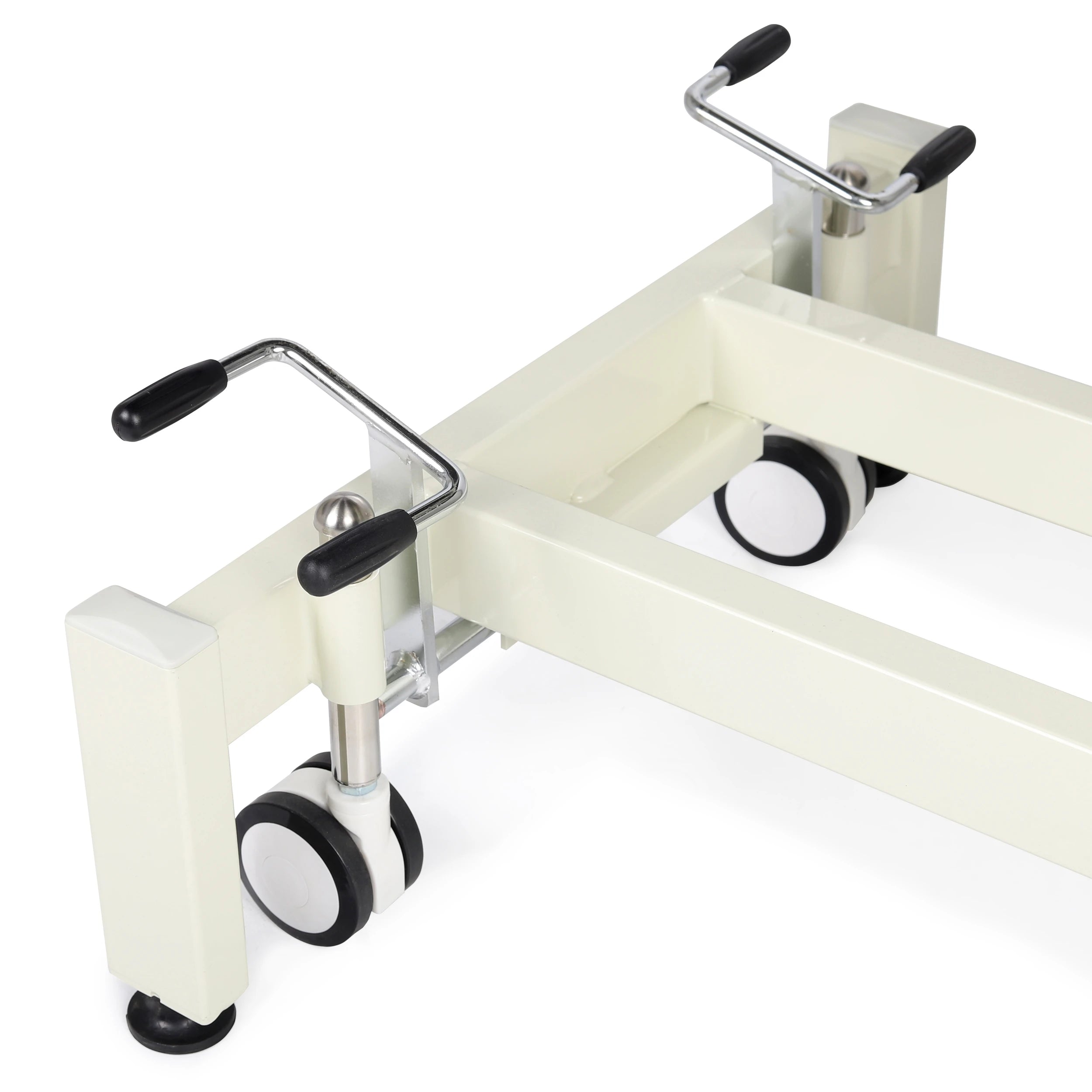 Ultima H3 Elektrische Therapieliege, hydraulische Verstellung, Rollen, PVC grau