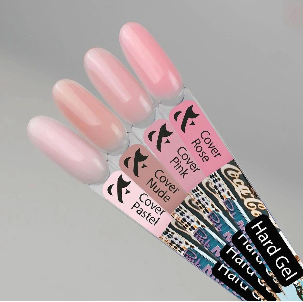 F.O.X Hard Gel Cover Nude, 15ml