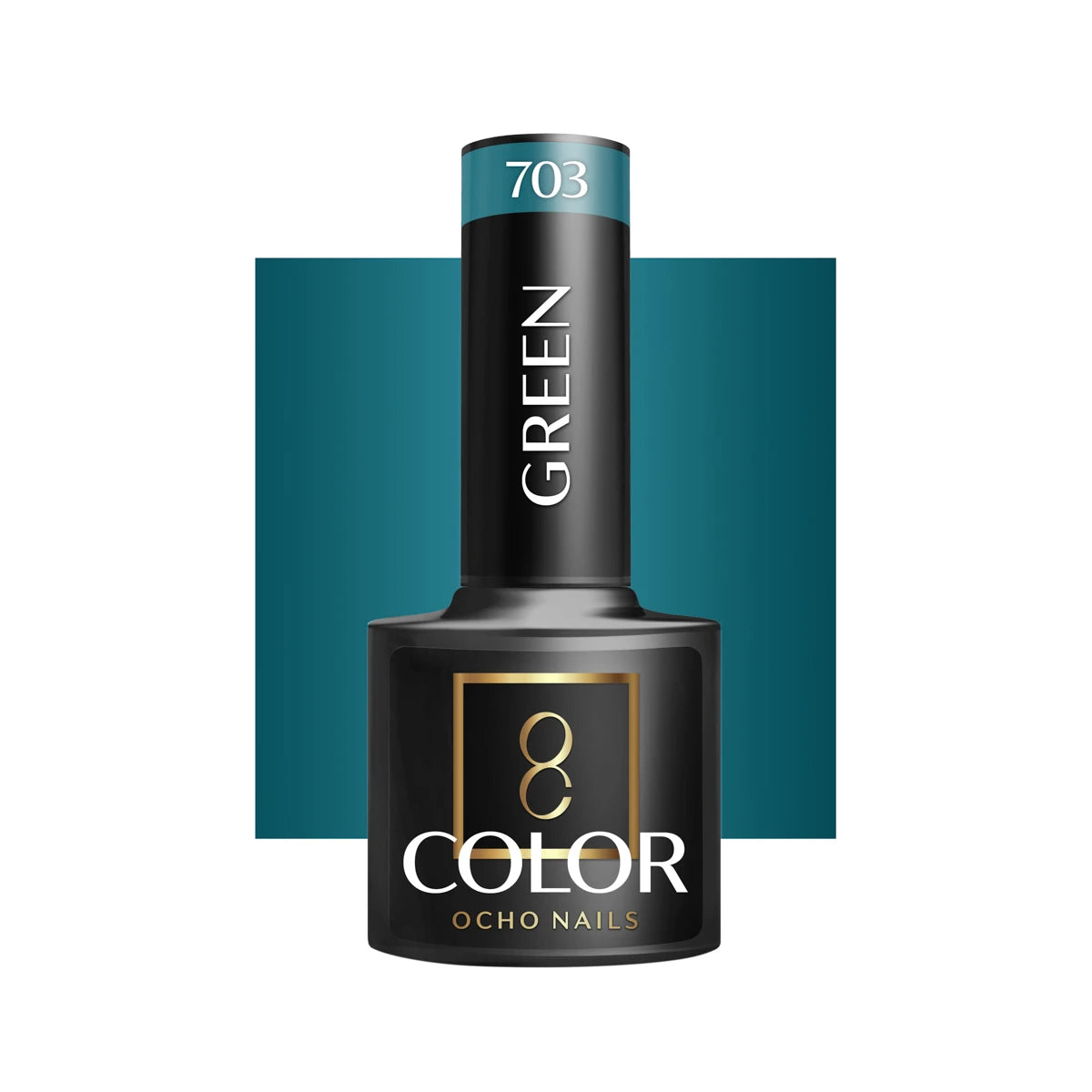 OCHO hibridinis nagų lakas Green 703, 5 g