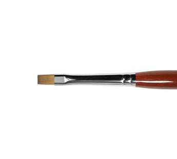 Кисть Roubloff GK23R плоская из колонка для геля [7]