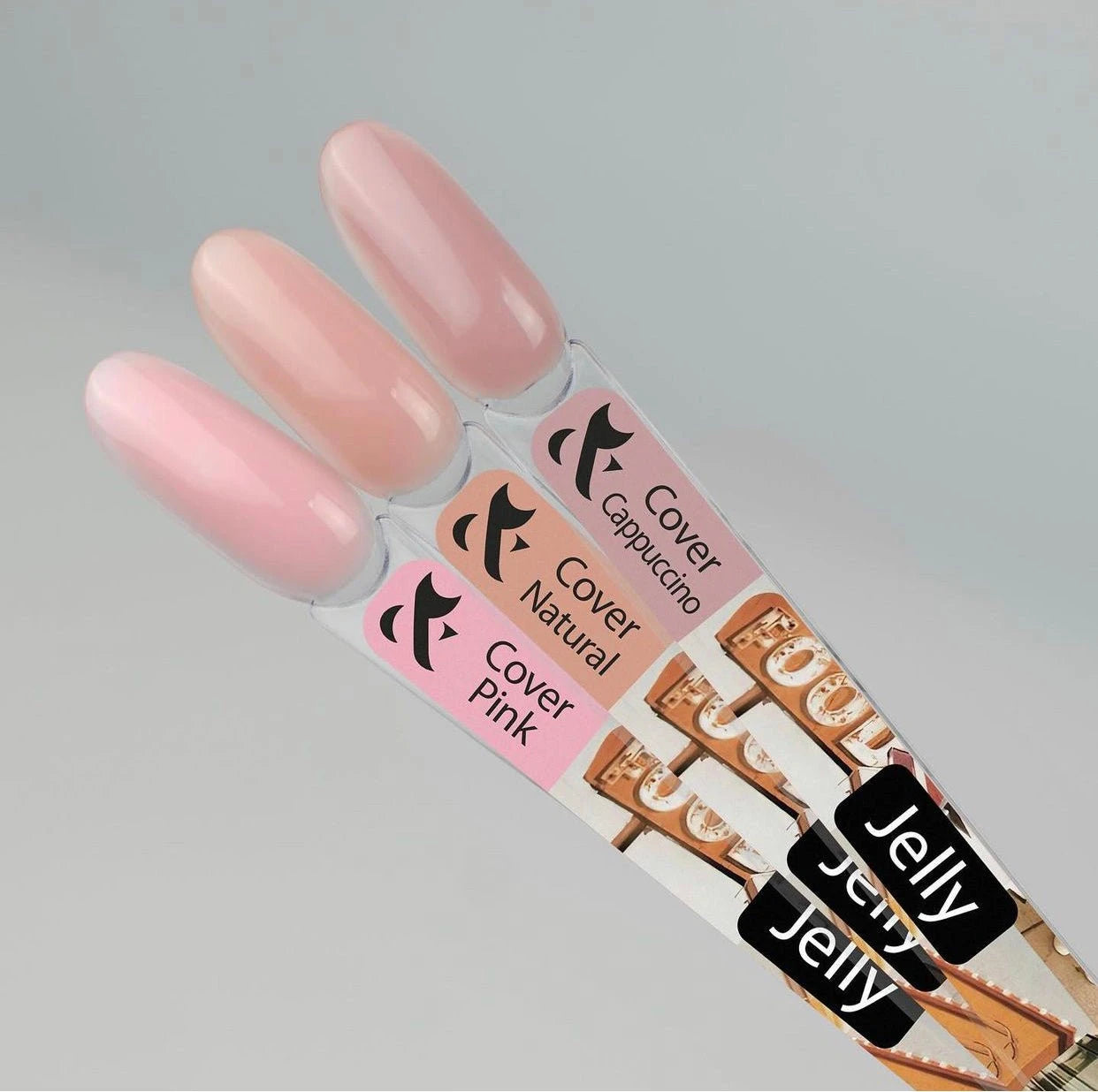 F.O.X Jelly Gel Cover Cappuccino, 15 ml