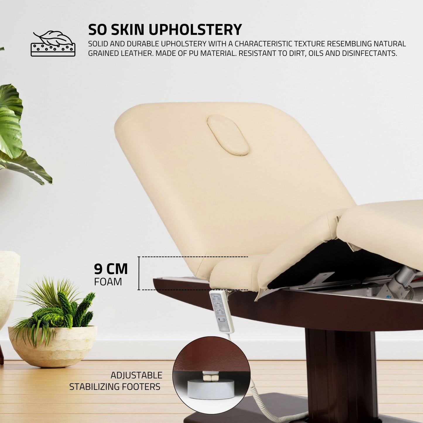 Elektrische Therapieliege Libra 4 HEAT So Skin K434, Beige