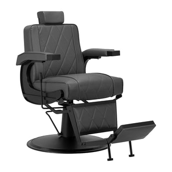 Парикмахерское кресло Hair System BM88066, серое