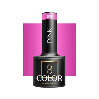 vernis gel OCHO rose 308 -5 g