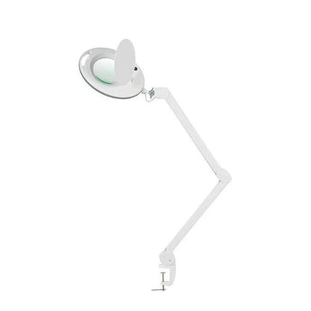MEGA LED Kosmetická lampa s lupou na stolek