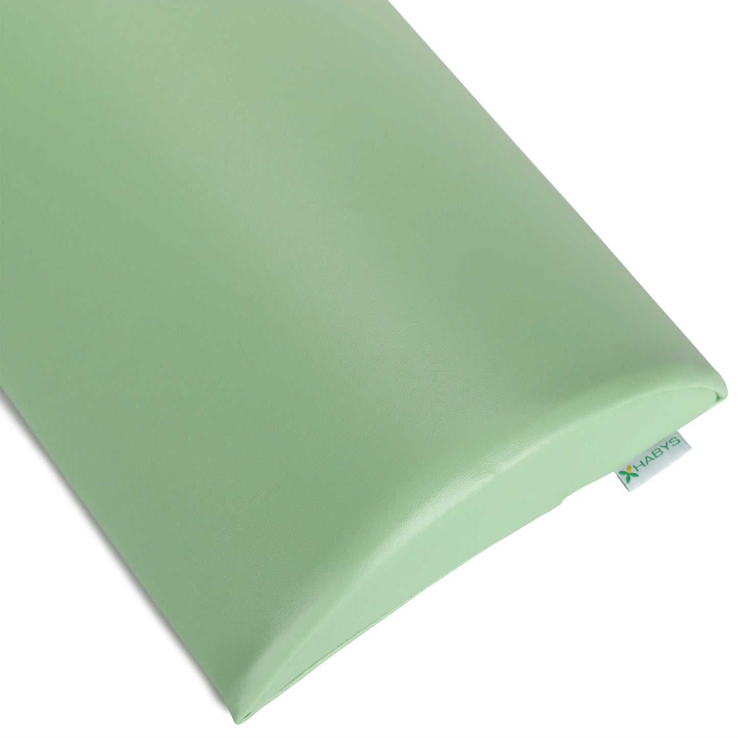 Semi Round Bolster Lumbar 40x25x7 Soft K022, Grün