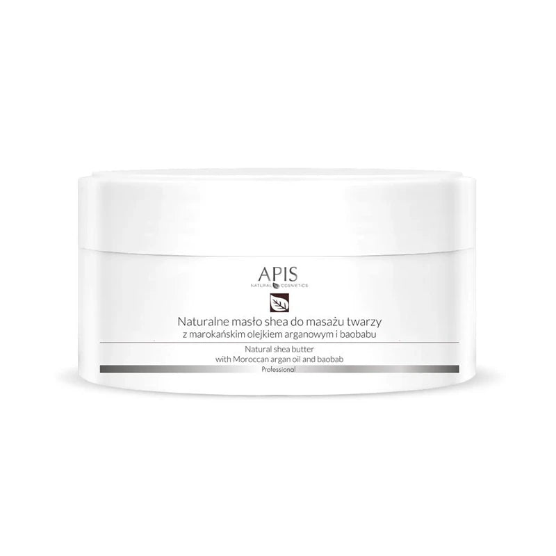 APIS natural shea butter with argan oil. for visage massage 100g