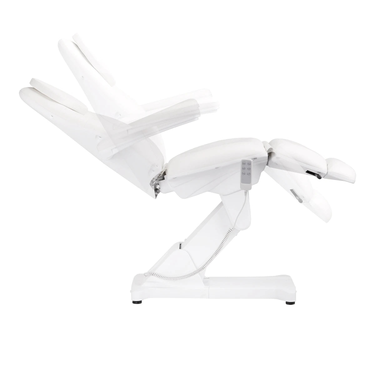 Kosmetologinė lova SILLON BASIC, 3 varikliai, balta