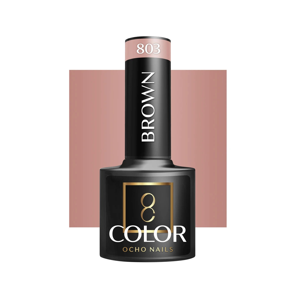 OCHO NAILS Gellack 803 Brown, 5 g