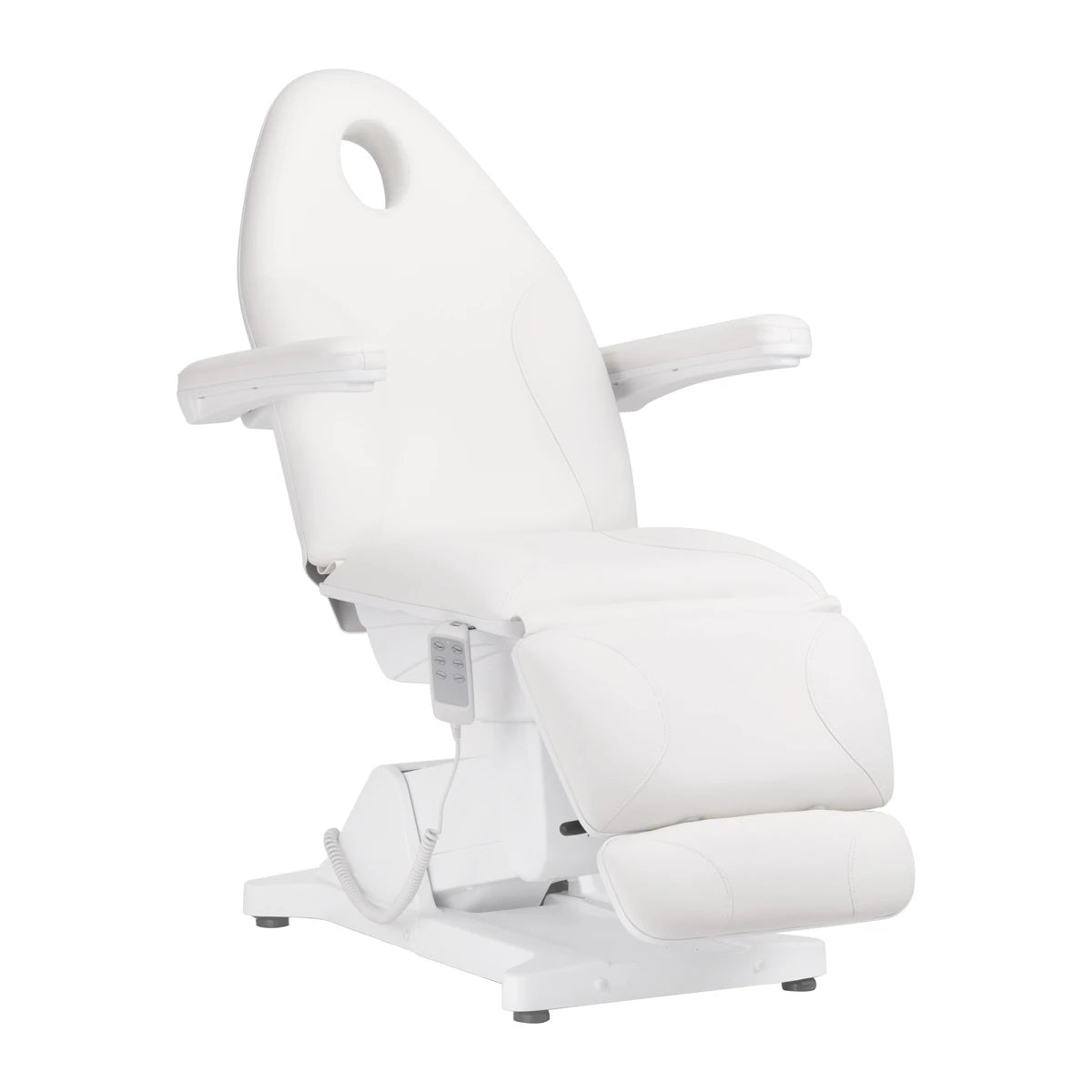 Kosmetologinė lova SILLON BASIC, 3 varikliai, balta