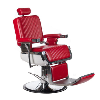 Barberstuhl LUMBER BH-31823, rot