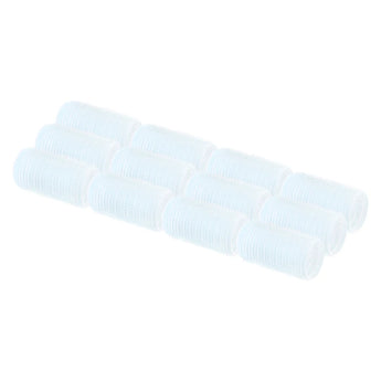 Plaukų valčiai su lipuku 3,2 cm, 12 vnt.