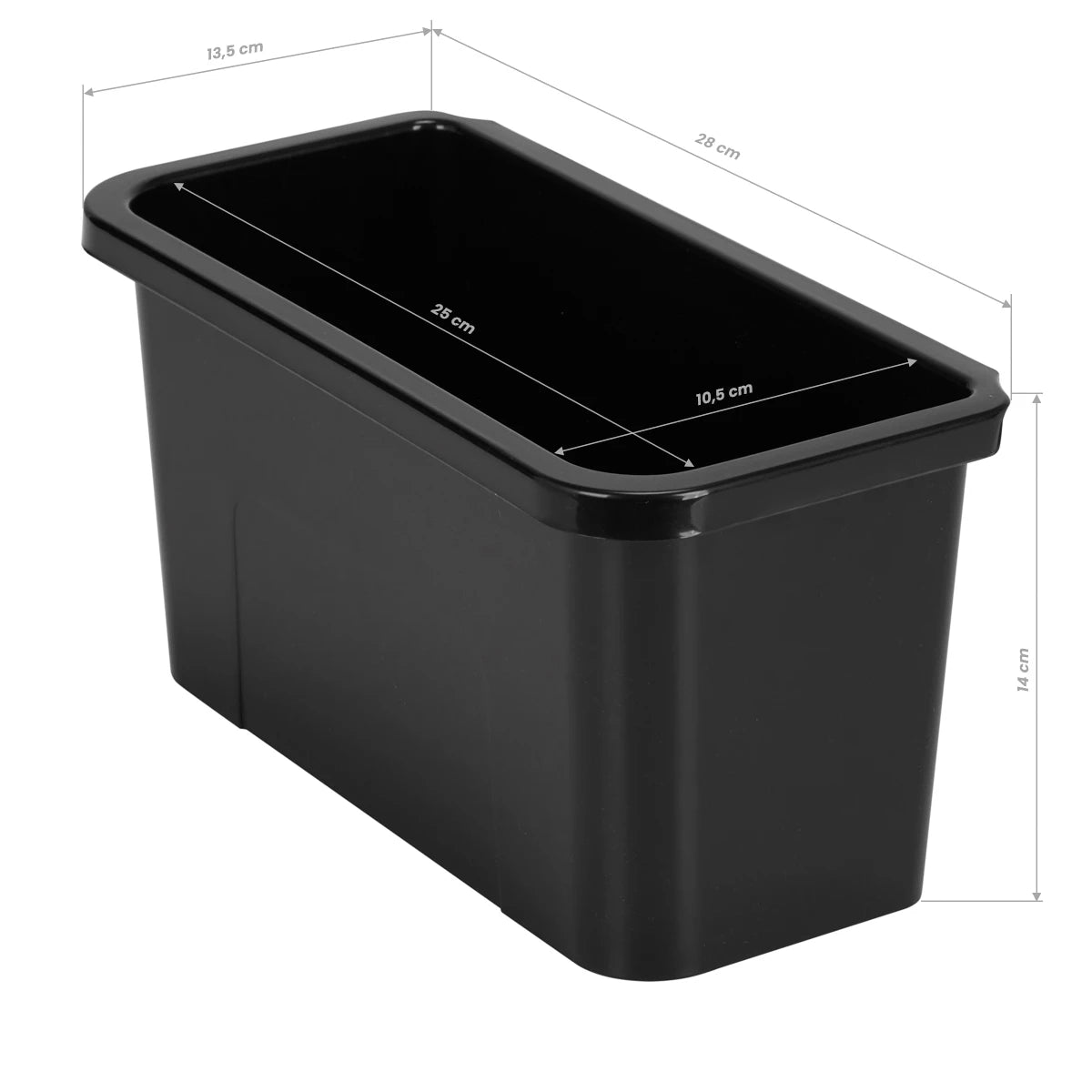Парикмахерское тележка Gabbiano 68C, черная