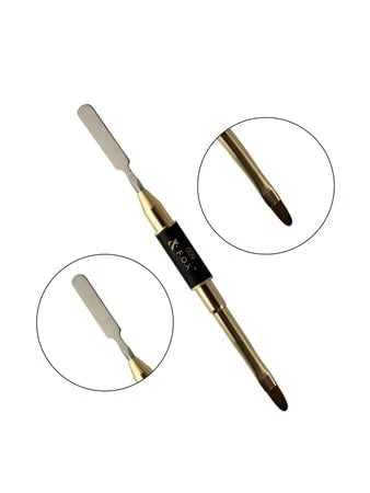 Dual Acrylic Gel Brush Nail Art 009