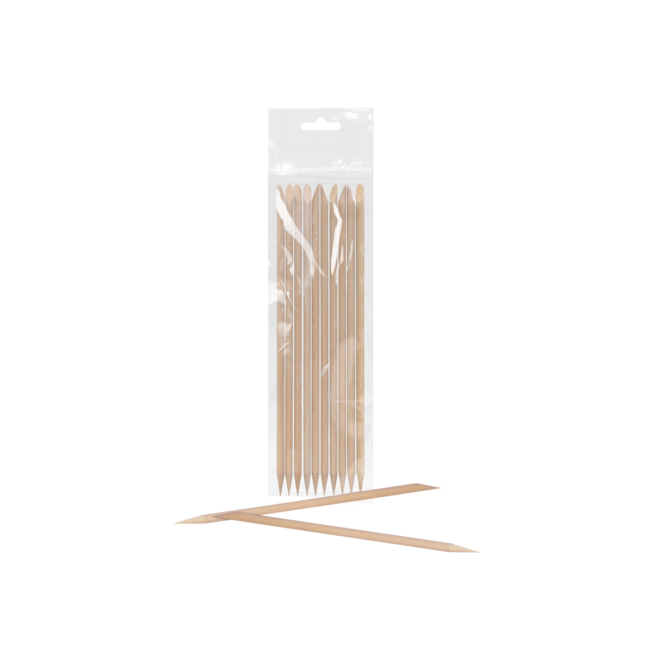 STALEKS EXPERT Orange stick wooden, 150 mm (10 pcs) - 10
