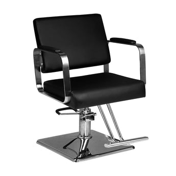Hair system Friseurstuhl HS202, Schwarz