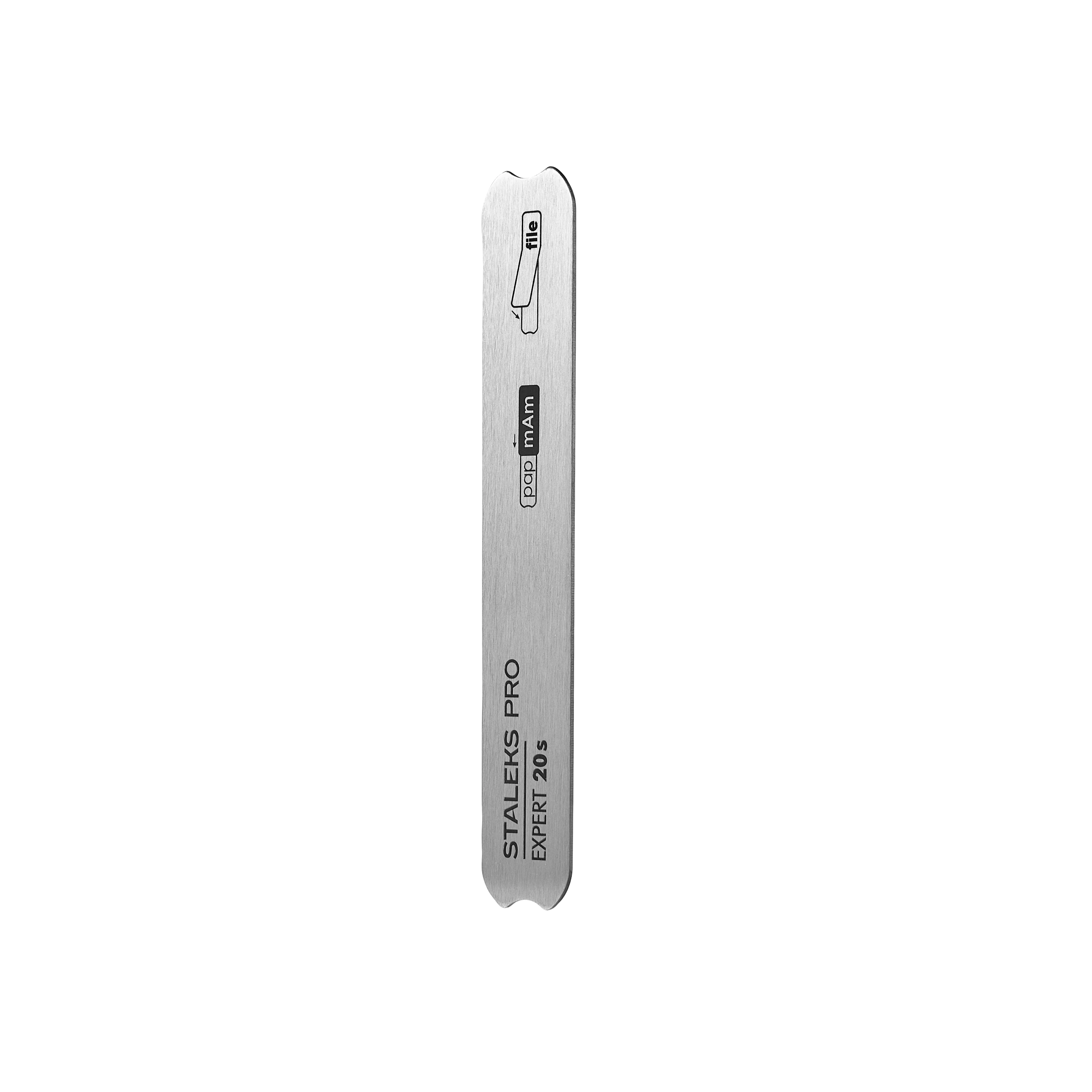 Lime à ongles metal droite (base) EXPERT 20S 130 mm