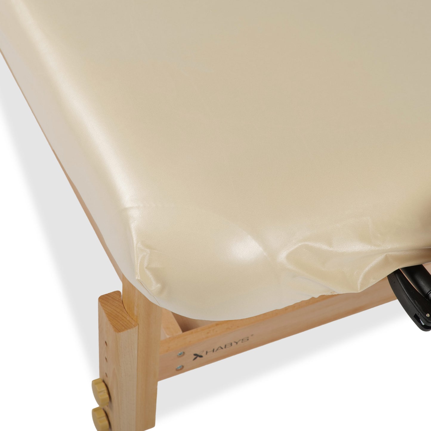Beige Oil-Resistant Cover Set for Table and Headrest