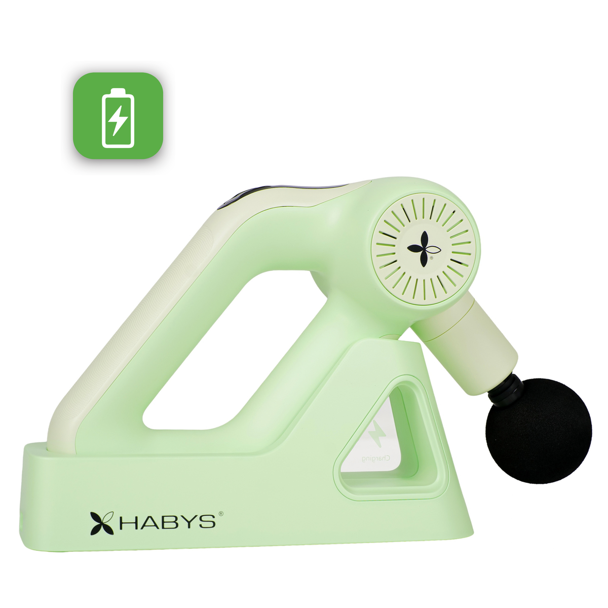 Charging base for the Pro Therapy Go Green massager