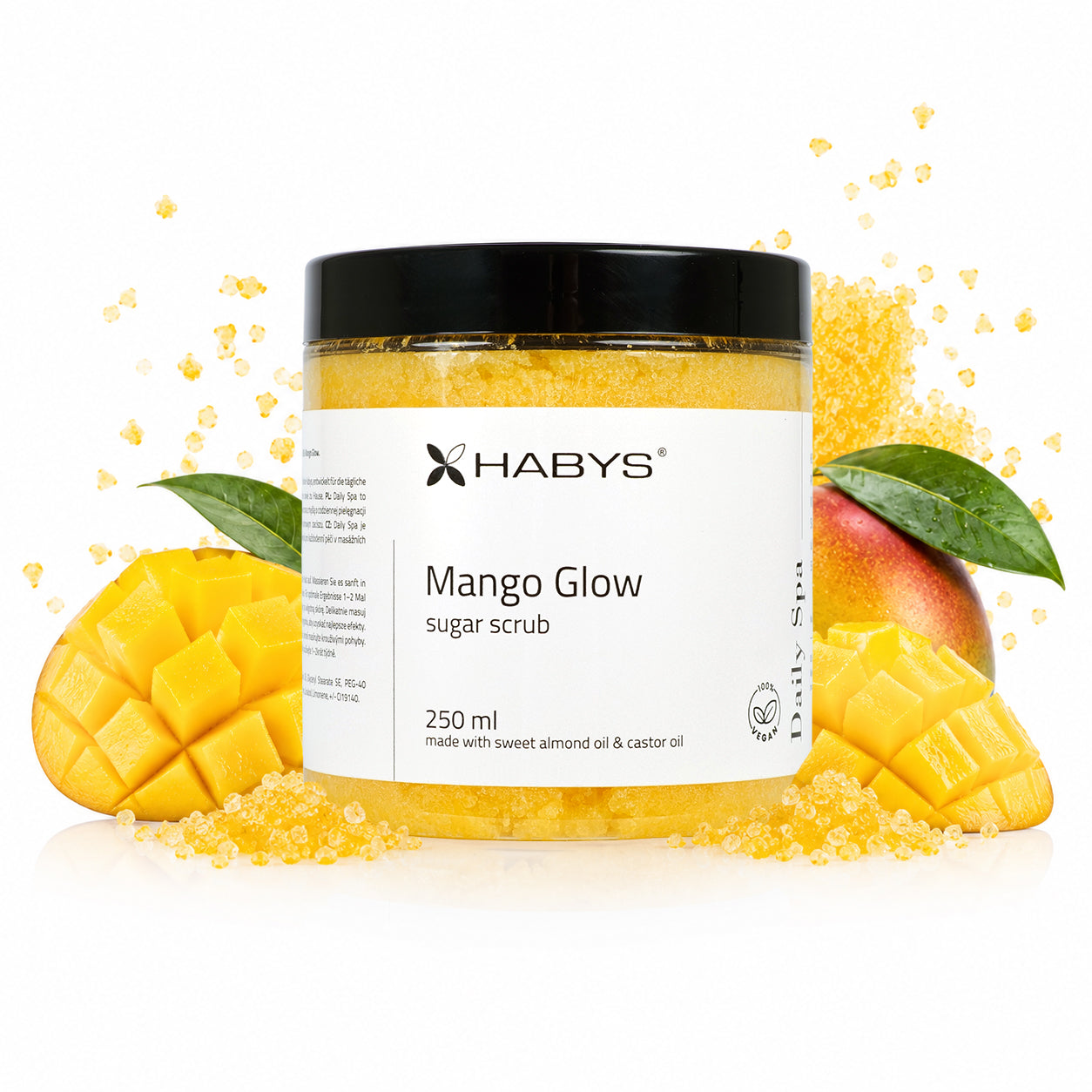 Gommage sucre Daily Spa Mango Glow HABYS 250 ml