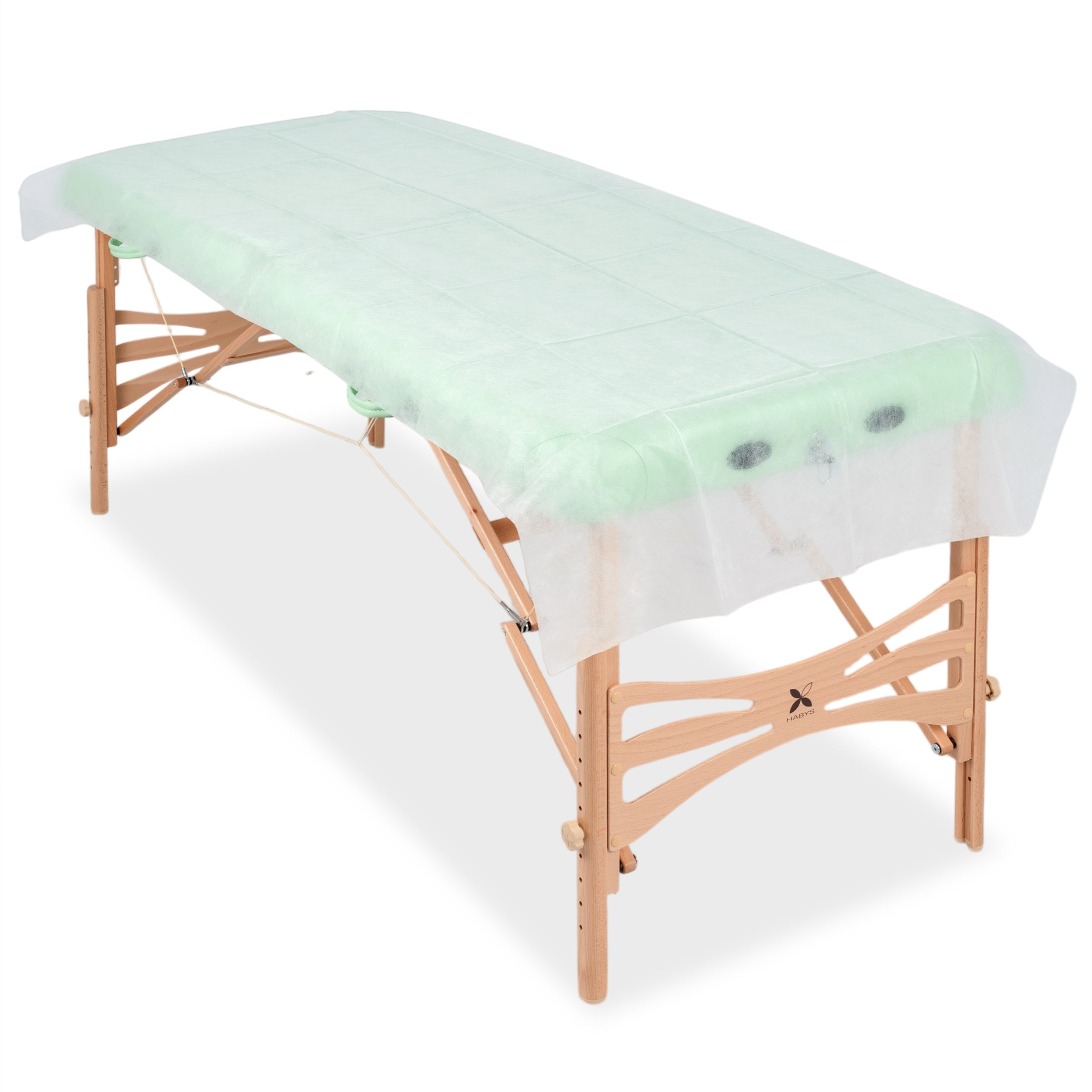 Vienreizlietojamie neausti dvieļi 220 × 90 cm – 10 gab., 20 g/m²