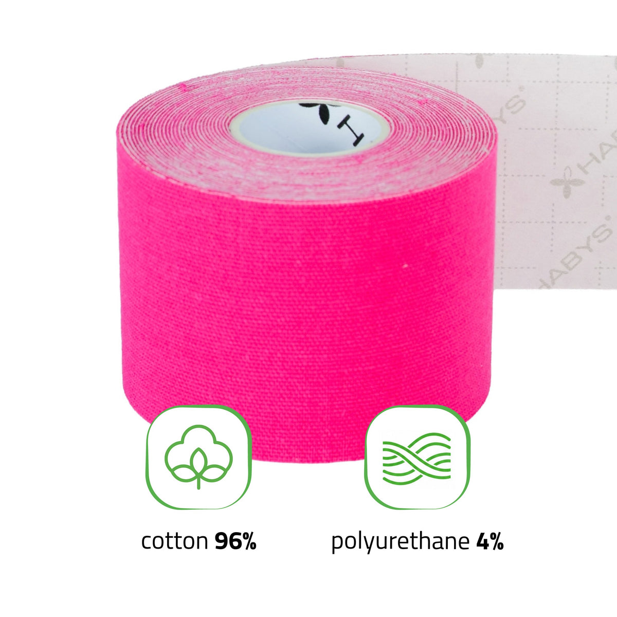 Elastic Kinesiology Tape 5cmx5m Pink Standard | Habys
