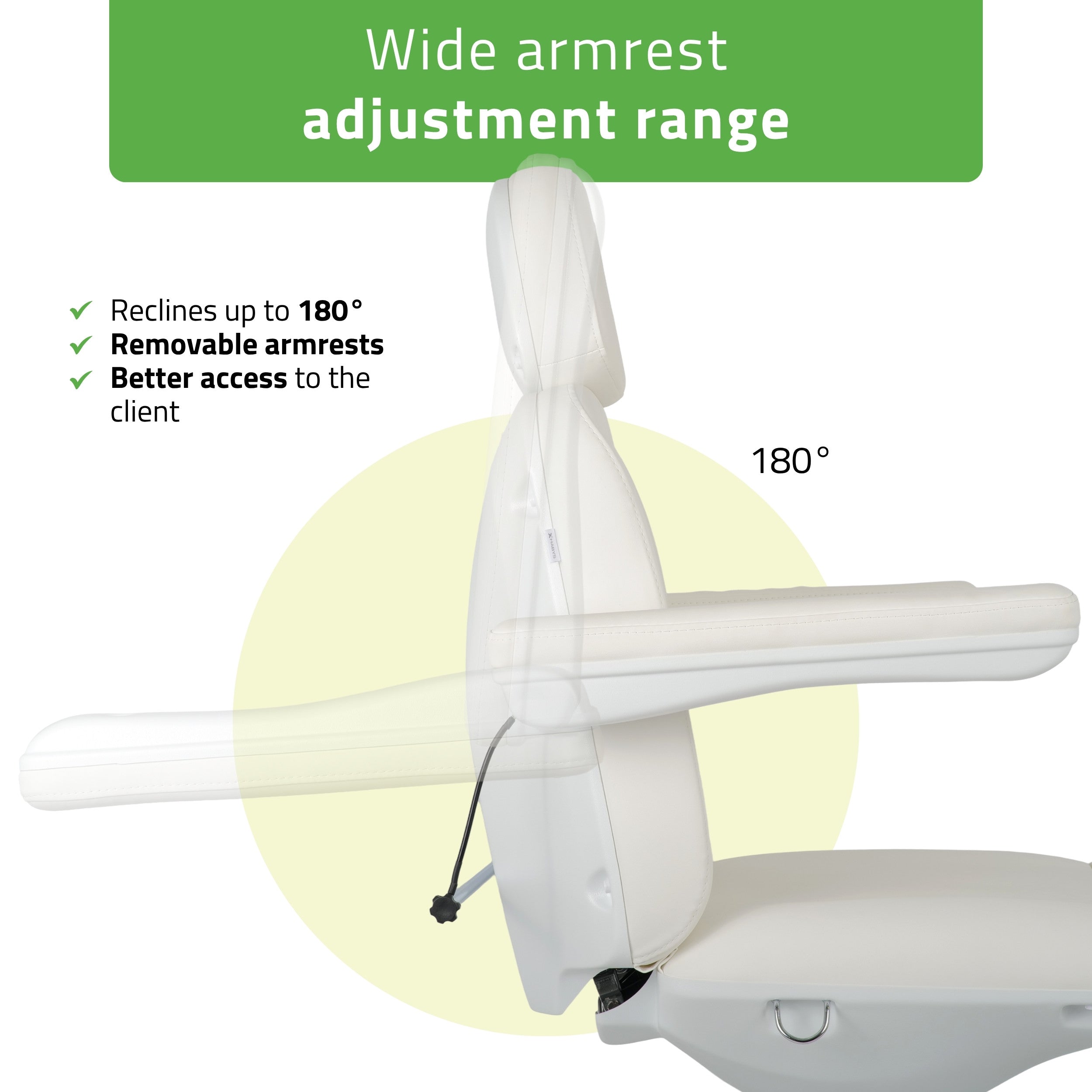 Electric beauty chair Ravia PRO 3 White | Habys